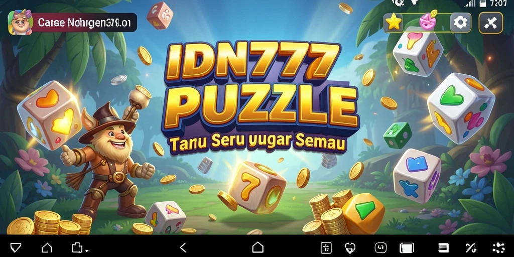 Tampilan gameplay menantang di IDN777 yang penuh dengan puzzle kreatif.