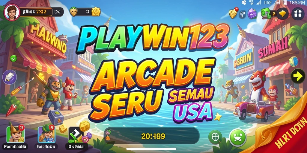 Tampilan gameplay seru dan menantang dalam PLAYWIN123.
