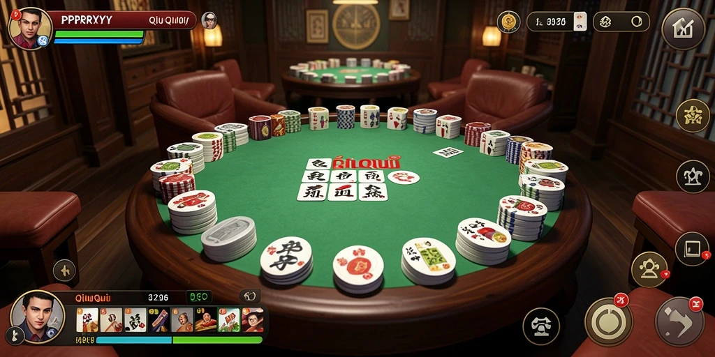 Screenshot gameplay QiuQiu di PPRRYY yang seru.