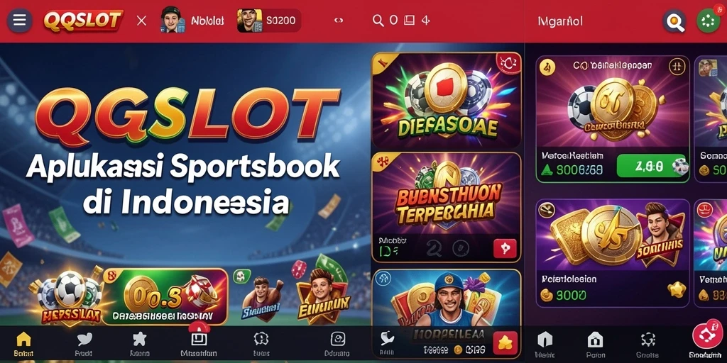 Tampilan gameplay menarik dari aplikasi Sportsbook QQSLOT.