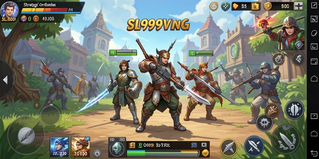 Tangkapan layar gameplay SL999 yang mendebarkan dan interaktif.